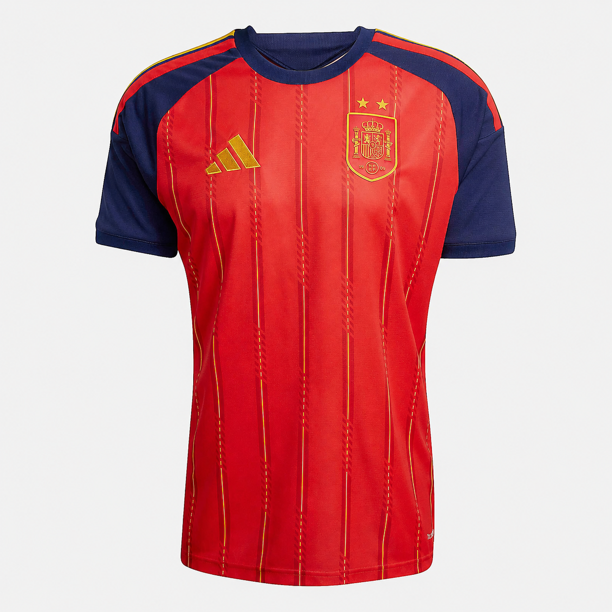 Camiseta de fútbol para hombre España Primera Equipación 2026 2 estrellas – Roja